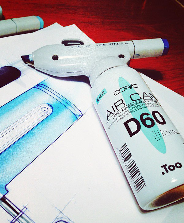 Spray painting，Opic marker，Vacuum cleaner，Hand drawn tutorial，