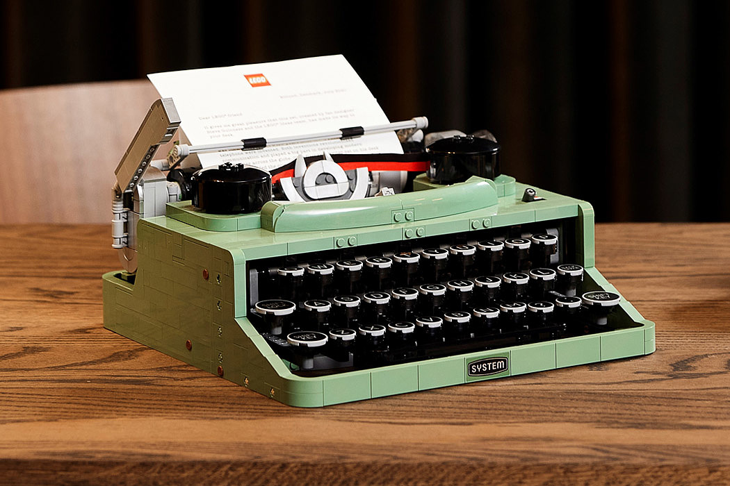 乐高，打字机，lego，LEGO Typewriter，