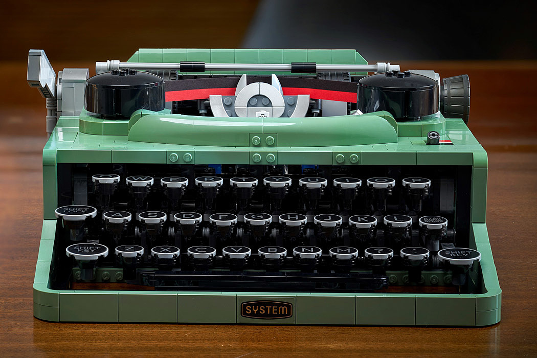 乐高，打字机，lego，LEGO Typewriter，