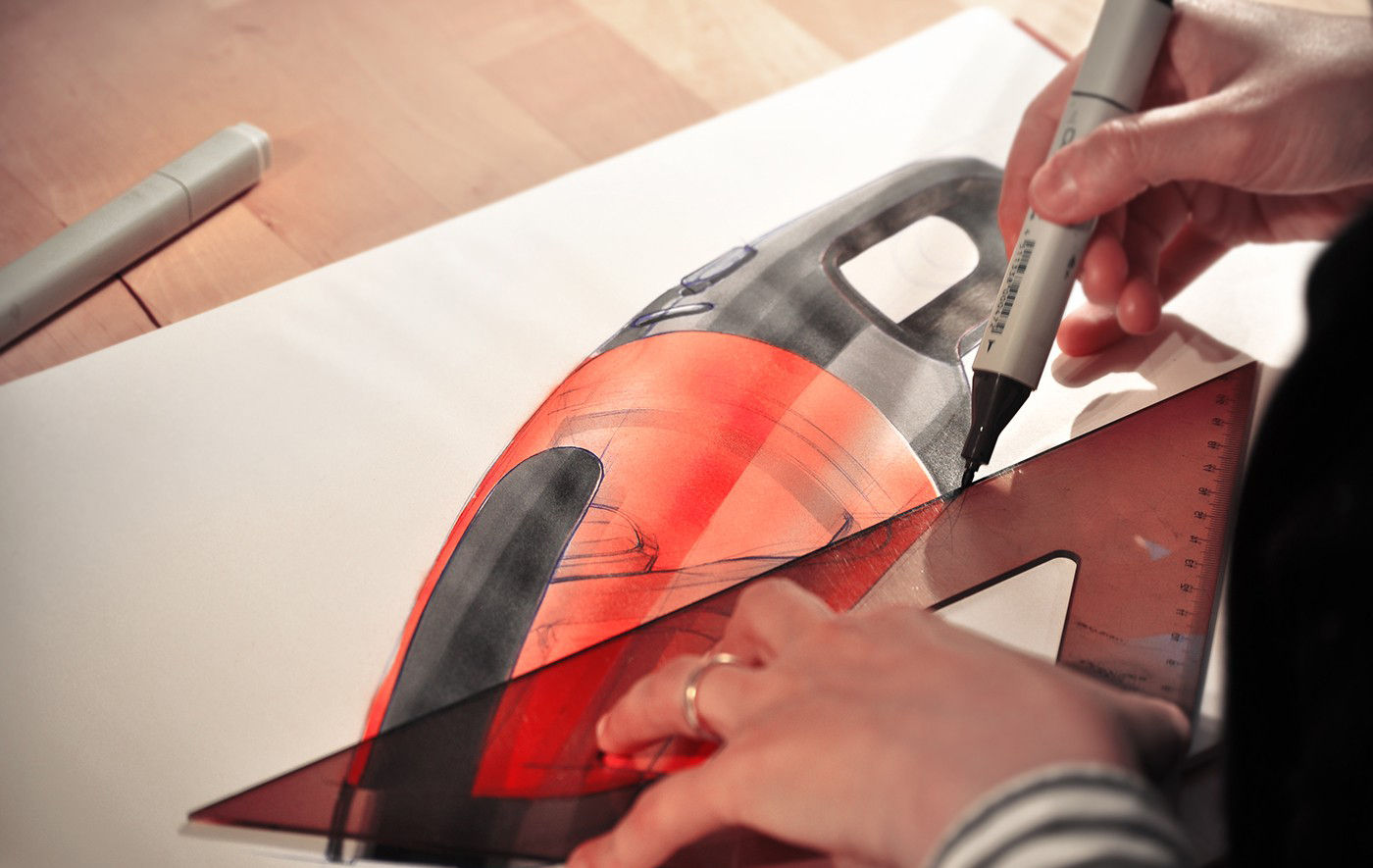 Spray painting，Opic marker，Vacuum cleaner，Hand drawn tutorial，