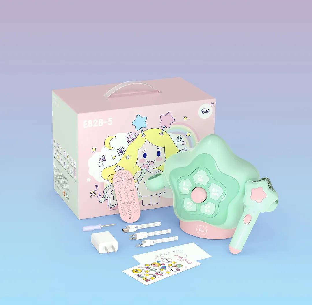 Microphone，Karaoke machine，Children's products，stars，sound，Story machine，