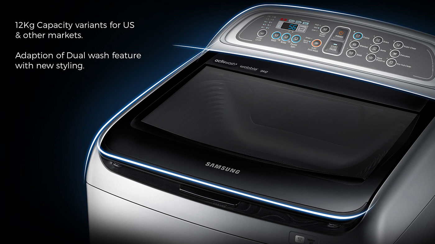 Washing machine，Samsung，