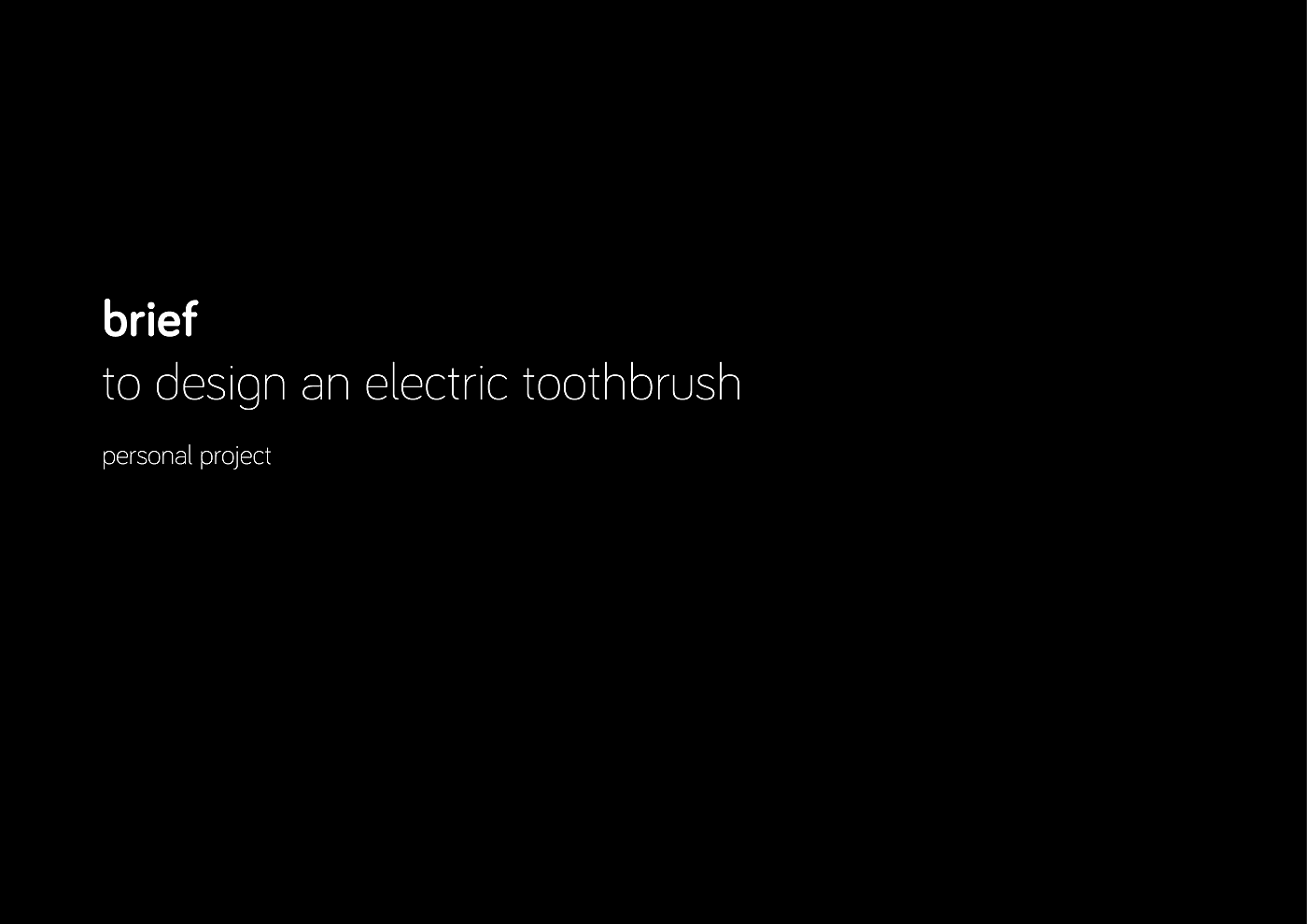 牙刷，电动，概念，