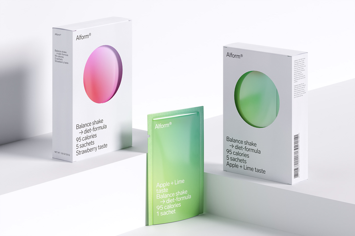 Alform，health products，packing design，