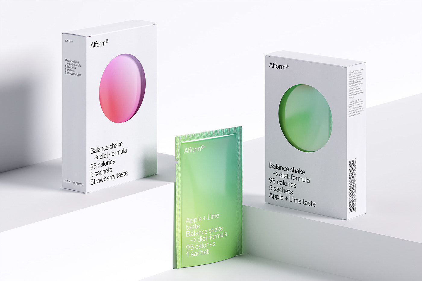 Alform，health products，packing design，