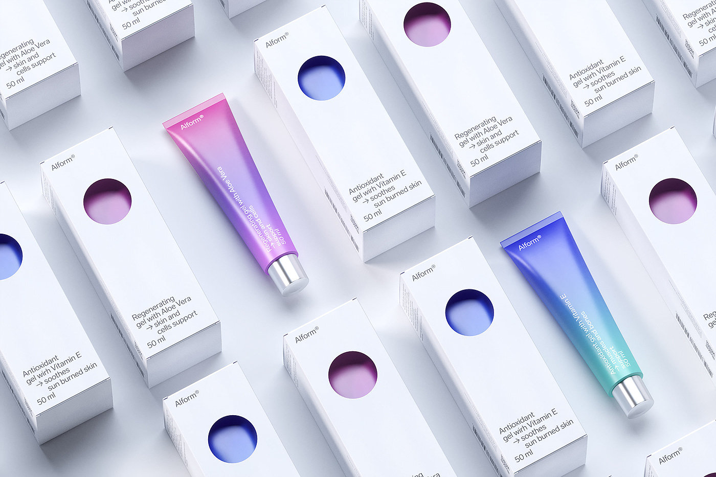 Alform，health products，packing design，