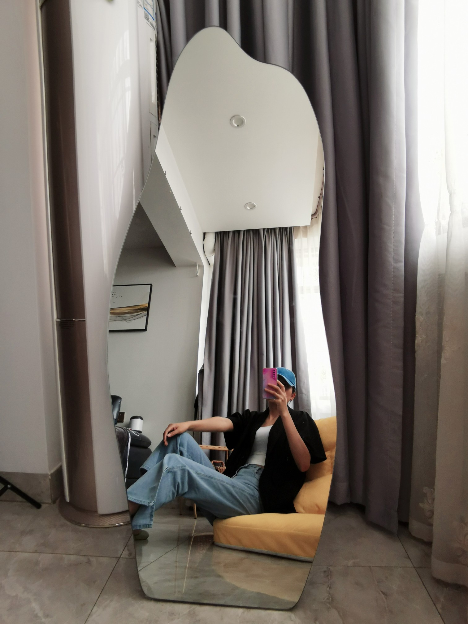 Full-length mirror，Big mirror，Whole body mirror，furniture，