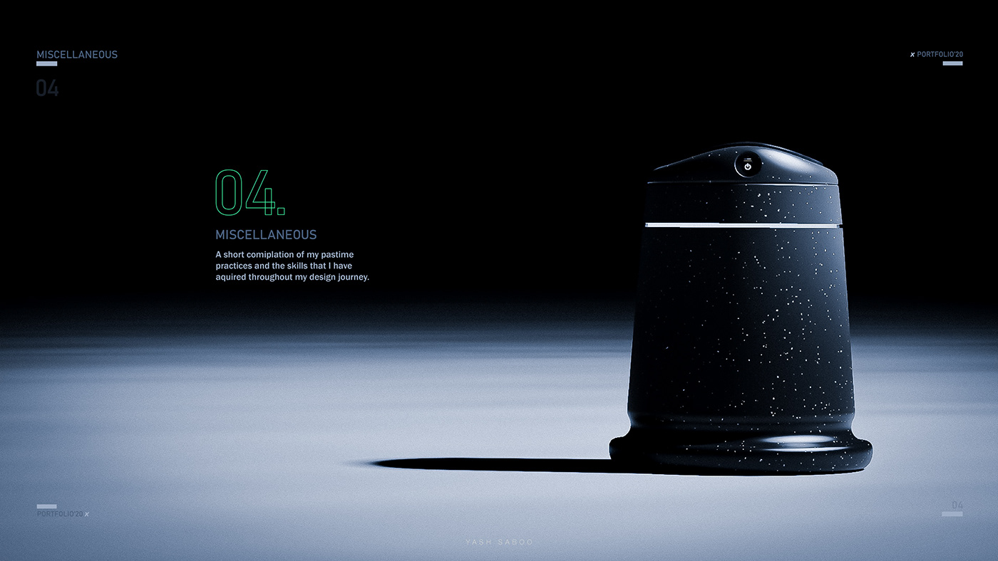Portfolio 2020，product design，Hand drawn，