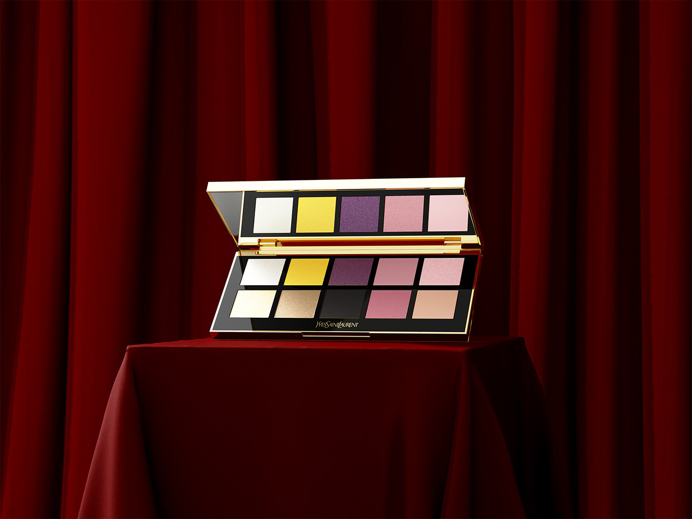 Eyeshadow Compact，YSL，luxurious，