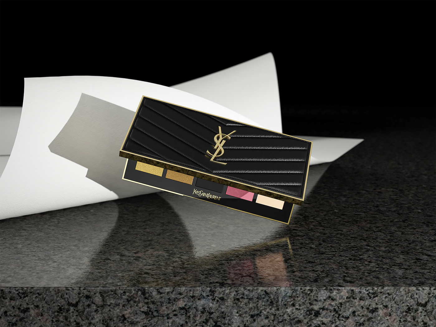 Eyeshadow Compact，YSL，luxurious，