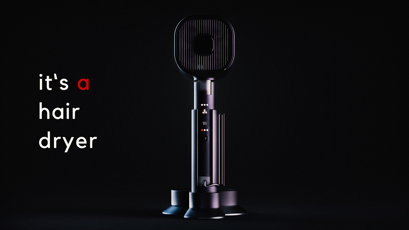 hair drier，Dyson，concept，practical，
