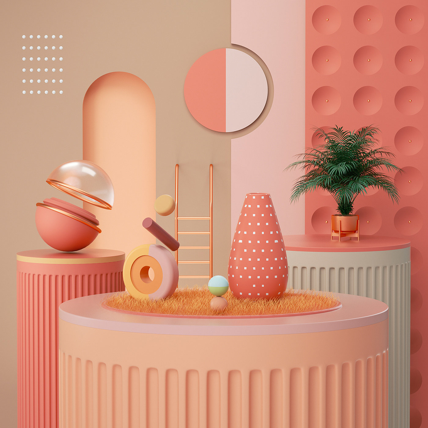 illustration，cgi，geometry，