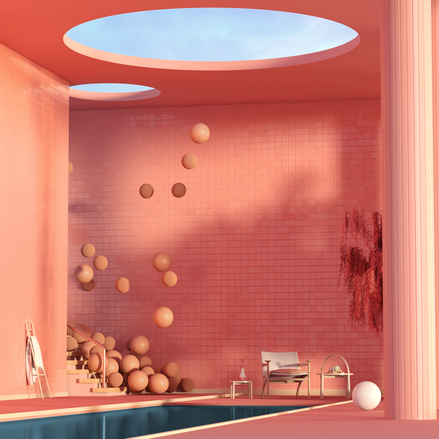 illustration，cgi，geometry，