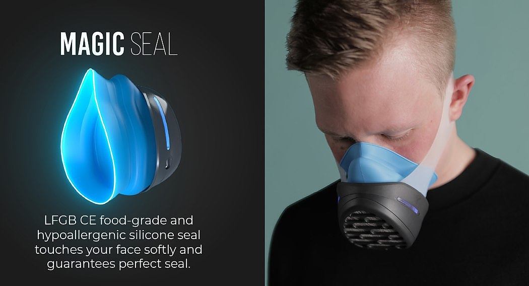 Mask，comfortable，Fan，sensor，