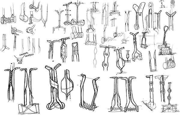 Totems，Tool design，lawn mower，strange，