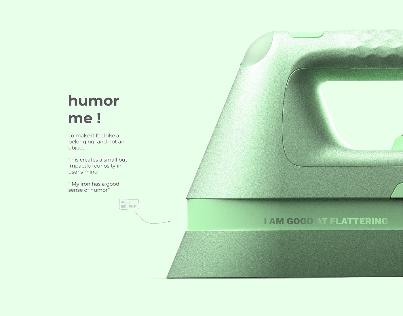 IRONY，Ironing machine，simple，visual，security，