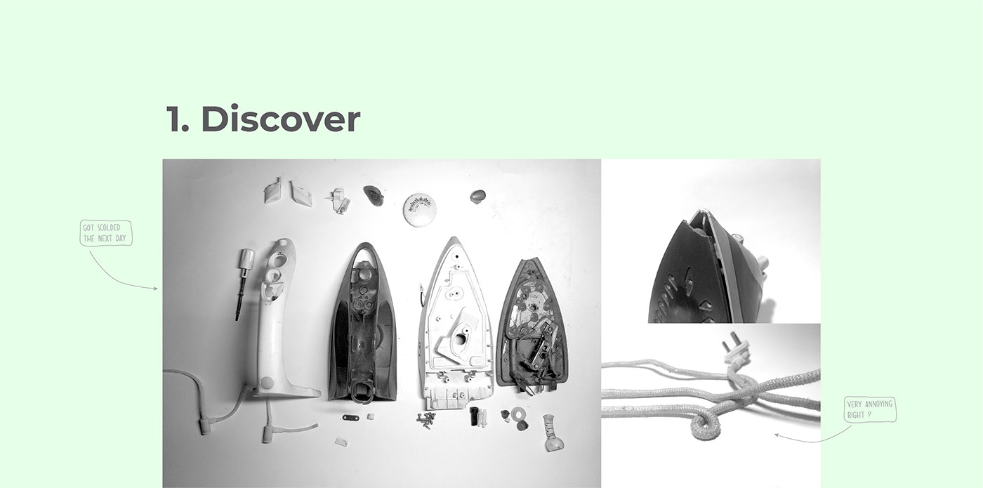 IRONY，Ironing machine，simple，visual，security，