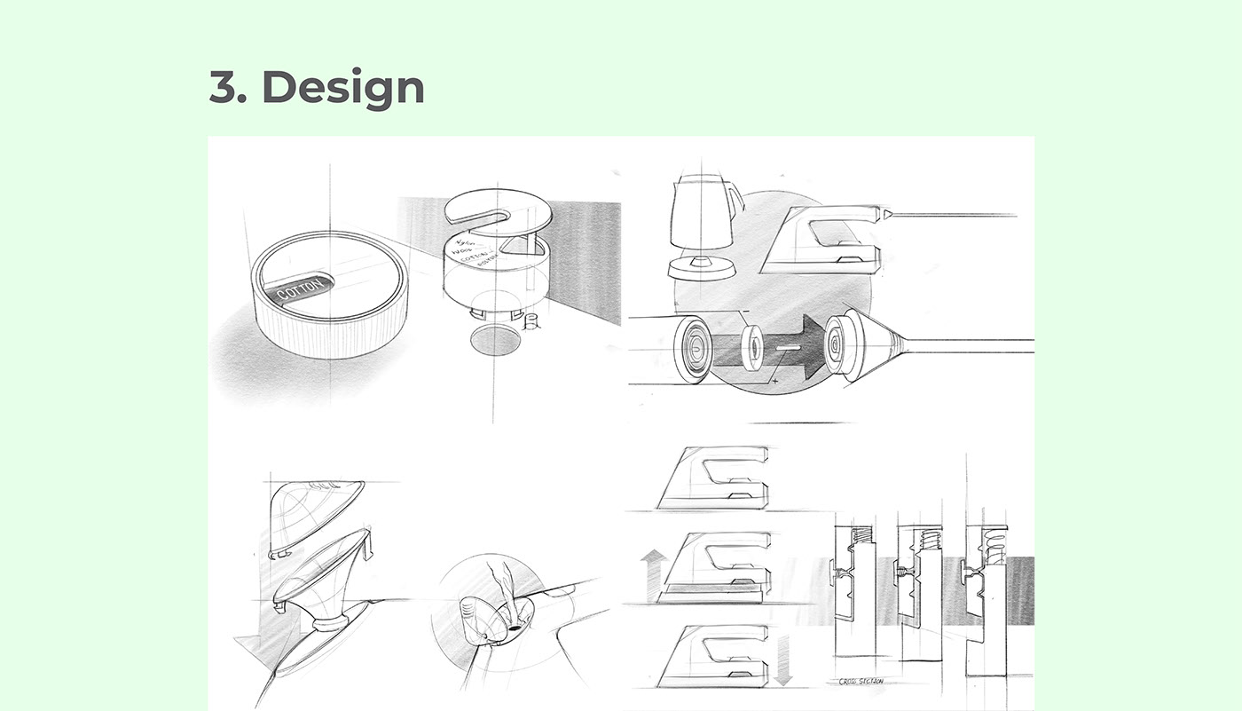 IRONY，Ironing machine，simple，visual，security，