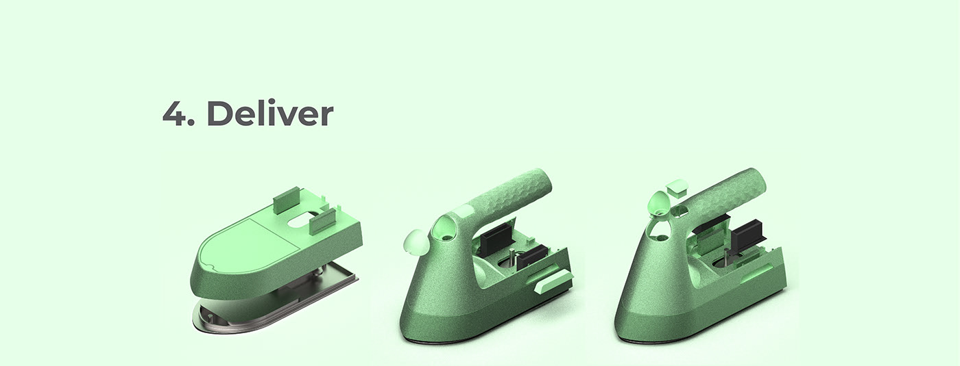 IRONY，Ironing machine，simple，visual，security，