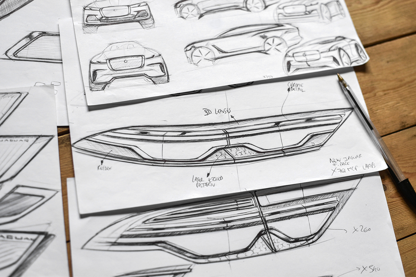 automobile，lighting，Jaguar，