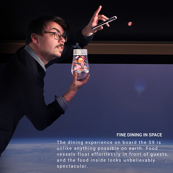 space travel，have meals，Space tableware，conceptual design，delicious food，