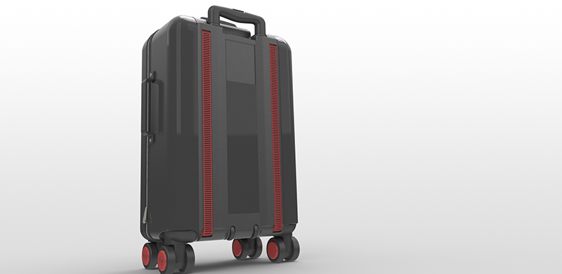 travel，stairs，suitcase，