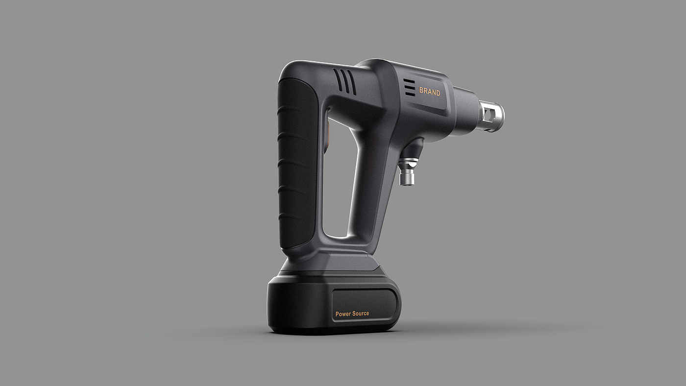 Car washing gun，tool，industrial design，Lithium battery，
