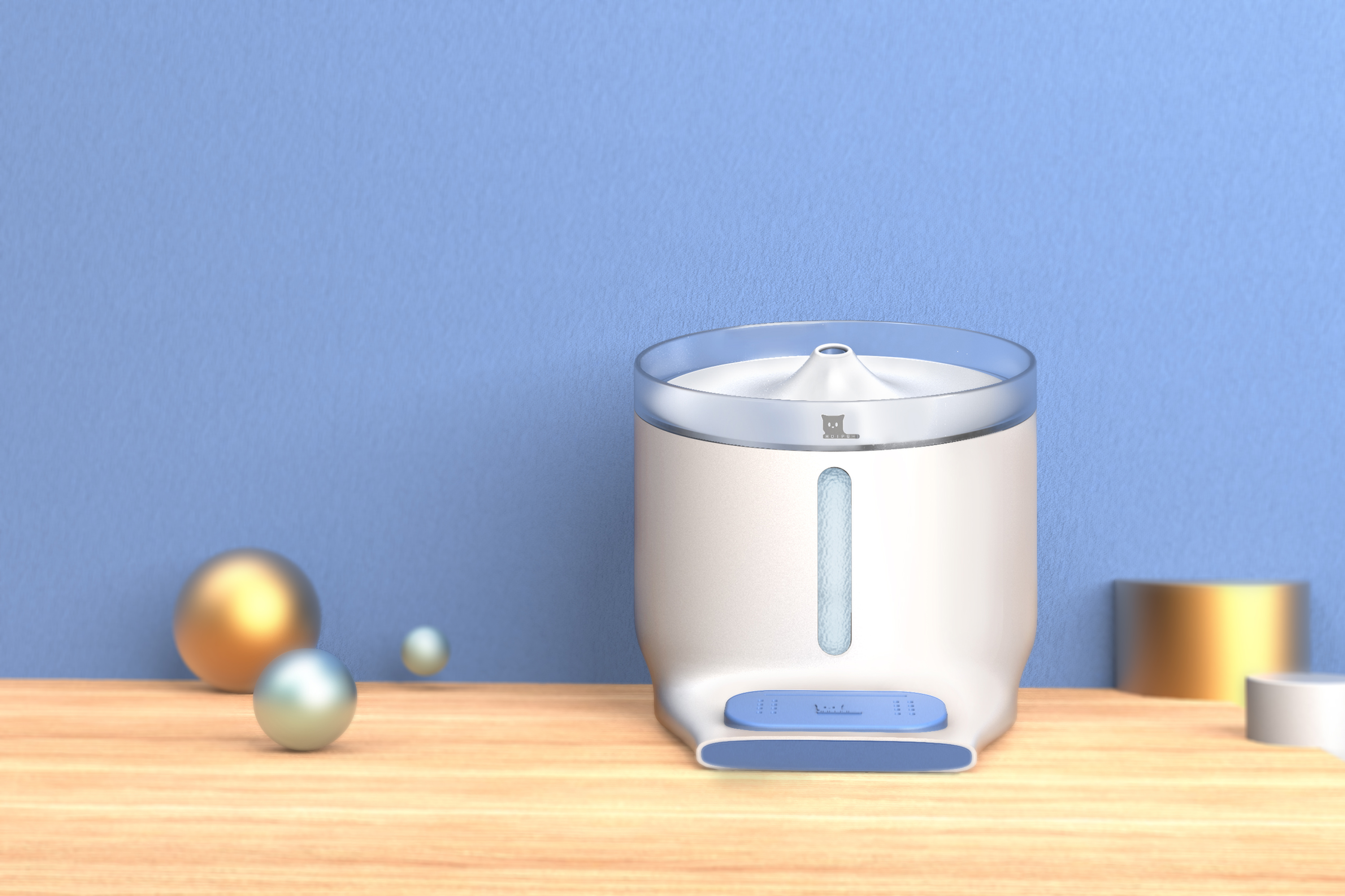 Pets，Pet water dispenser，product design，Pet outdoor water dispenser，