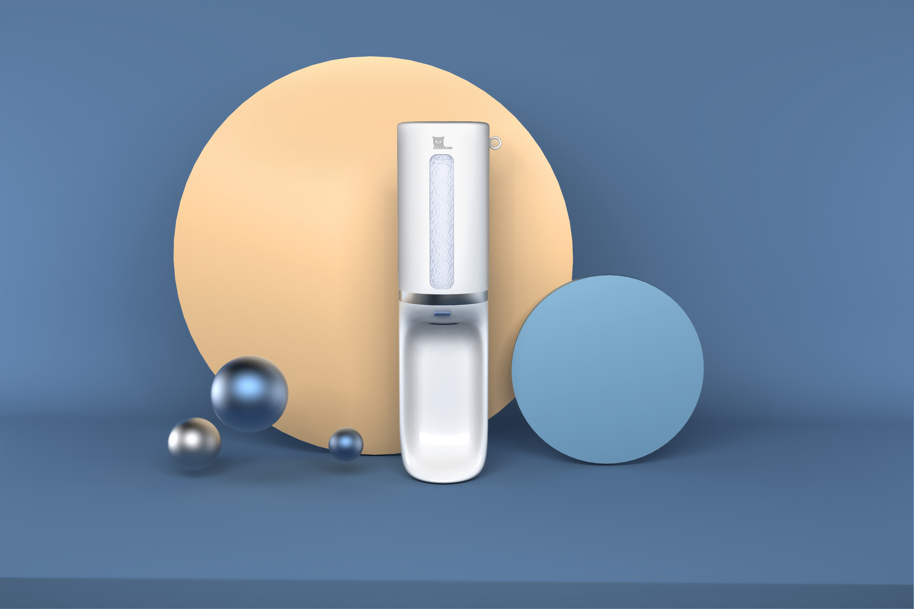 Pets，Pet water dispenser，product design，Pet outdoor water dispenser，