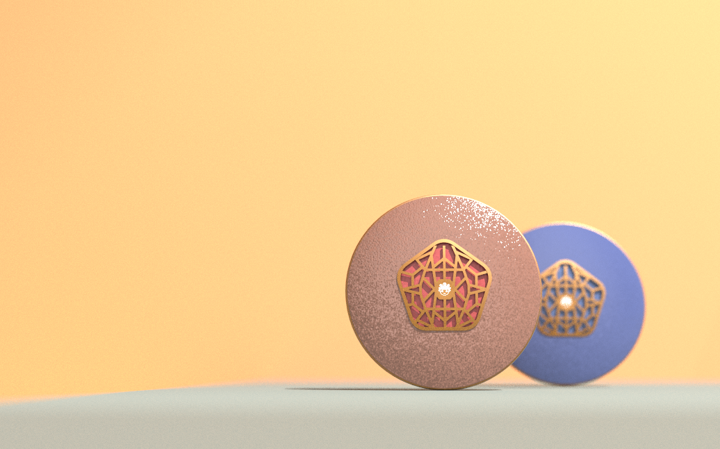 sound，mirror，logo，Cultural creation，Leafless fan，