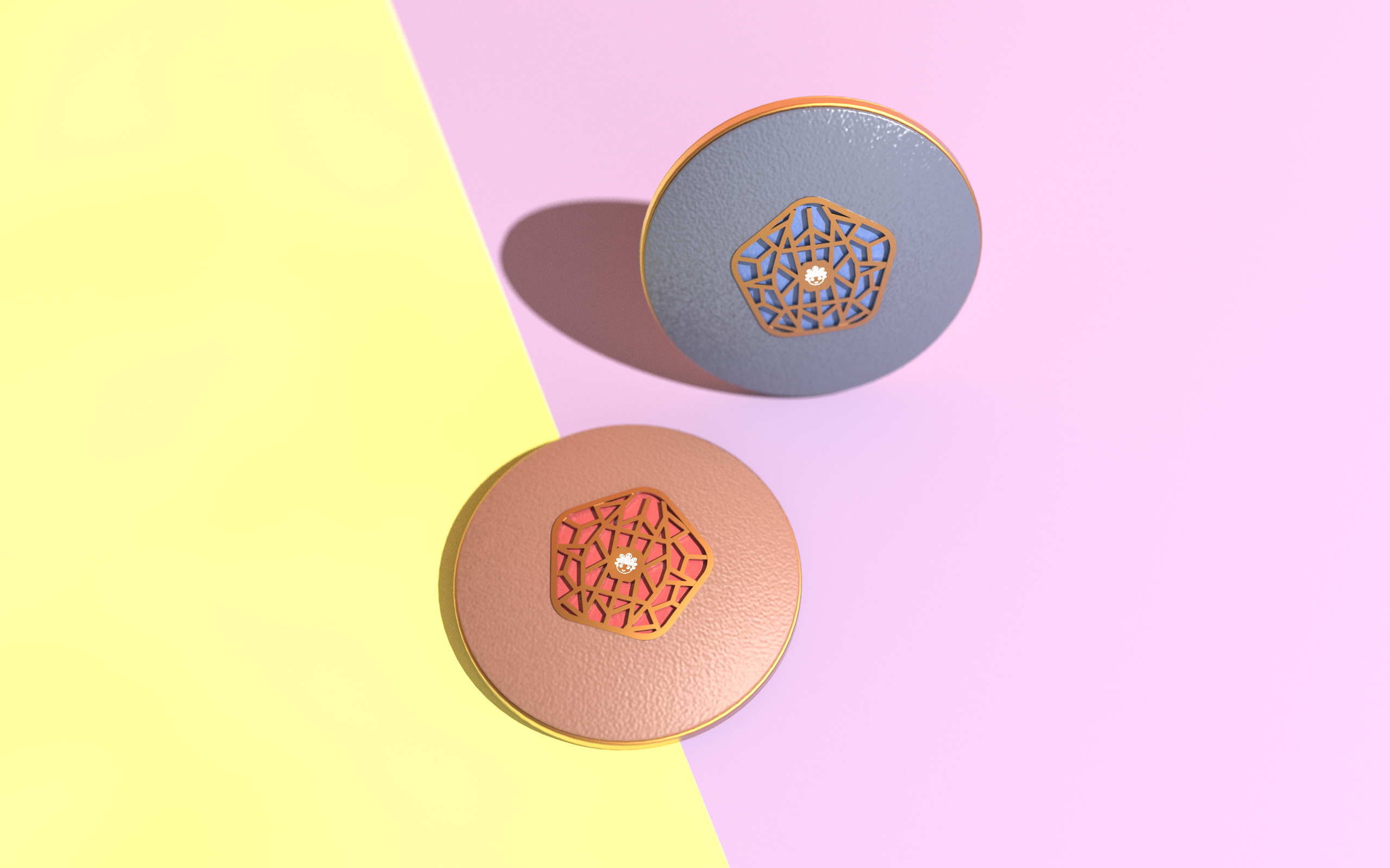 sound，mirror，logo，Cultural creation，Leafless fan，