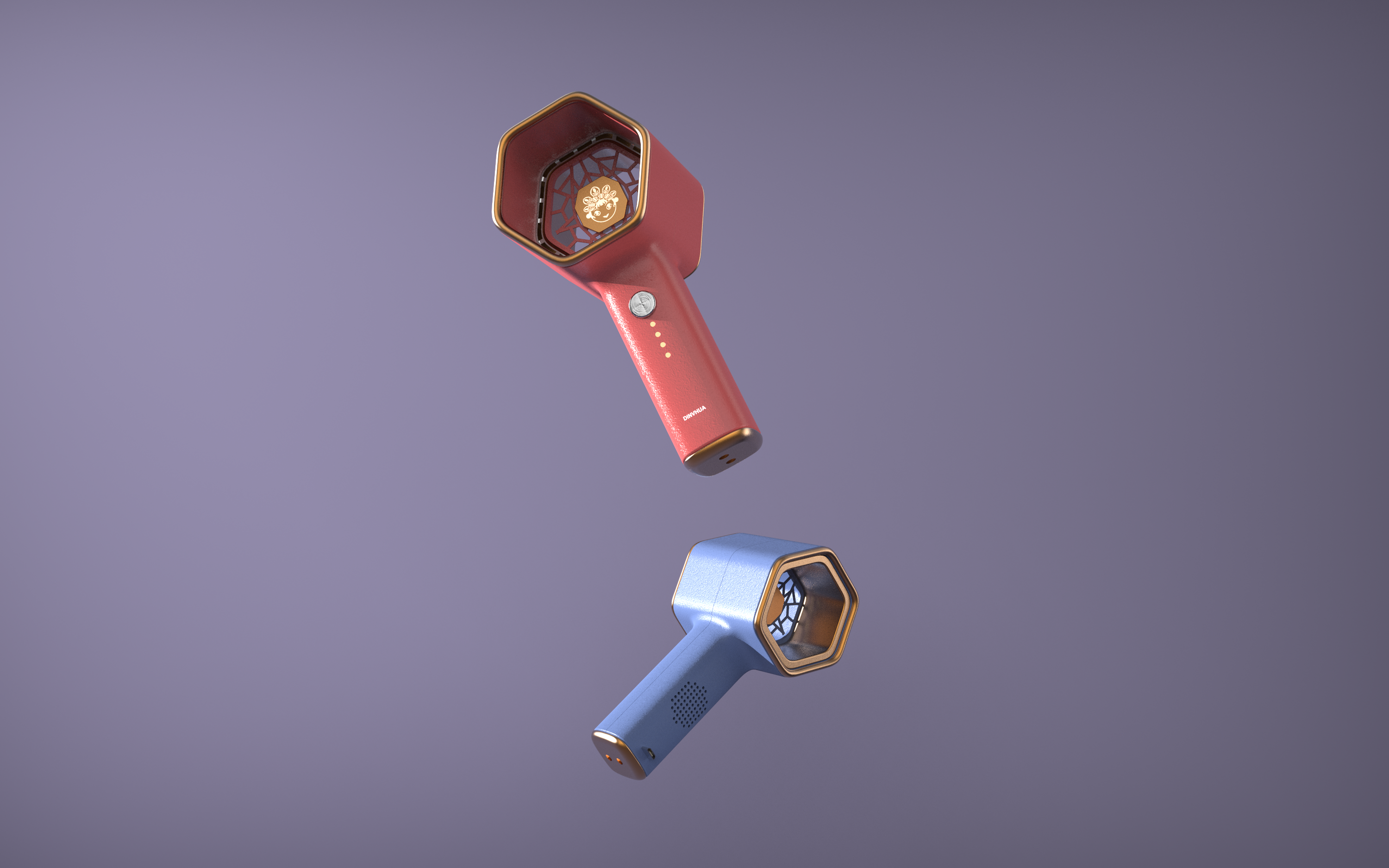 sound，mirror，logo，Cultural creation，Leafless fan，