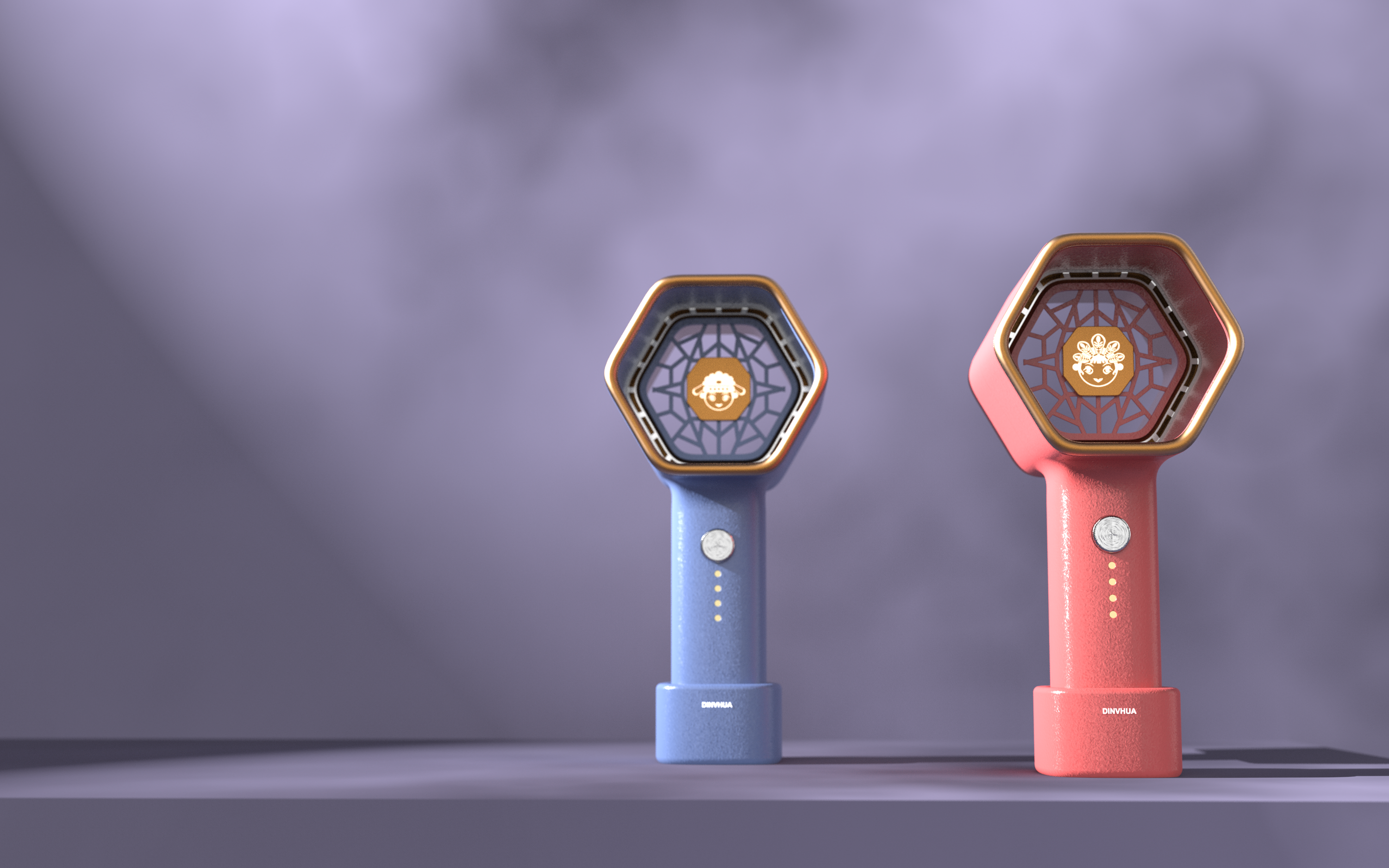 sound，mirror，logo，Cultural creation，Leafless fan，