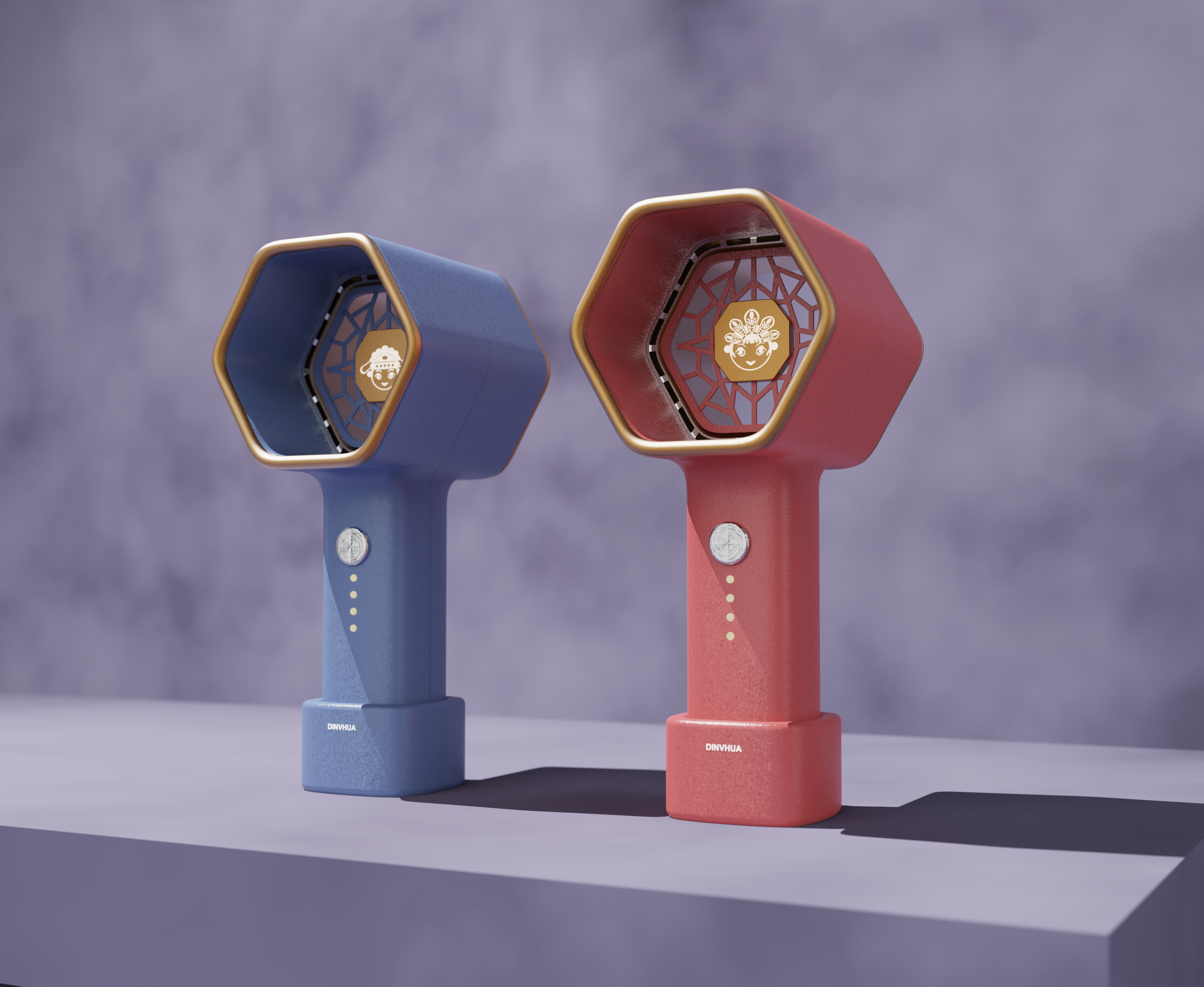 sound，mirror，logo，Cultural creation，Leafless fan，