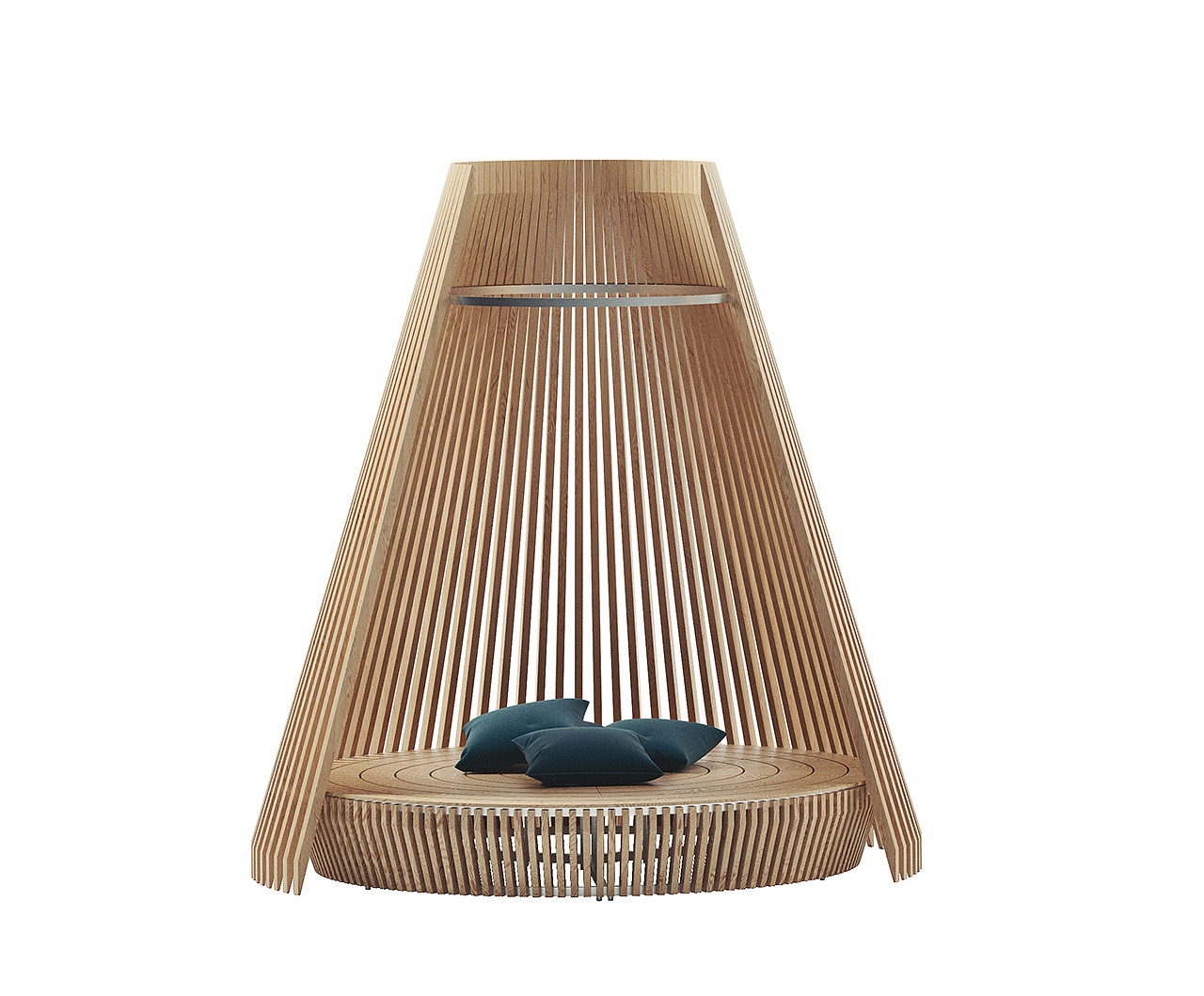 house，wooden ，conic，