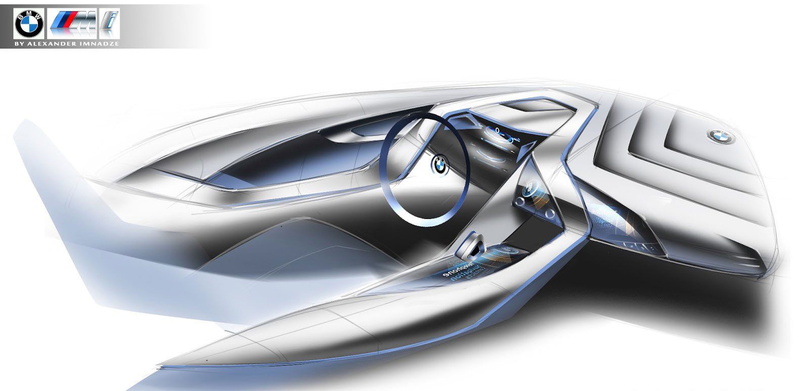 bmw，M3i 320，Sports car concept，design sketch，