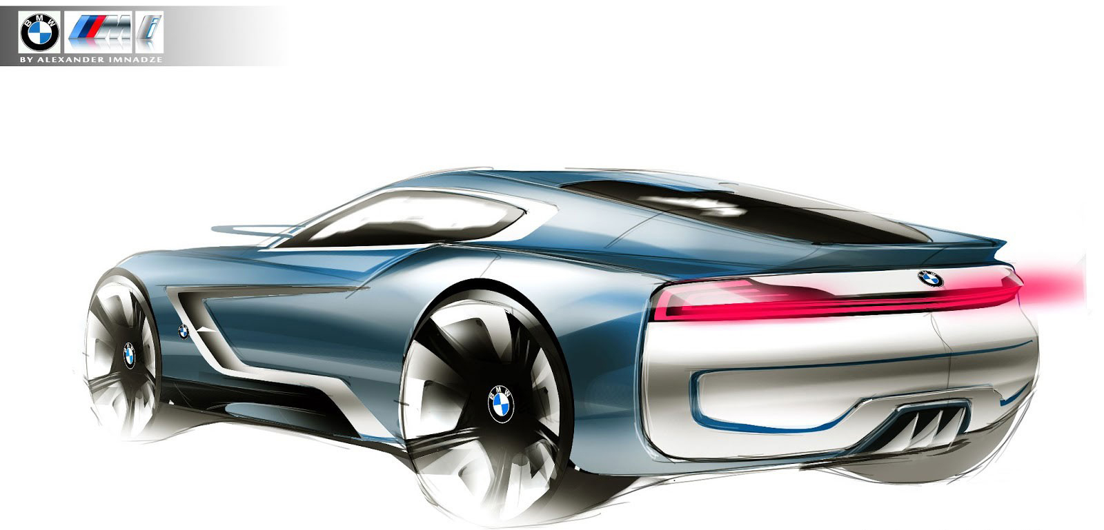 bmw，M3i 320，Sports car concept，design sketch，