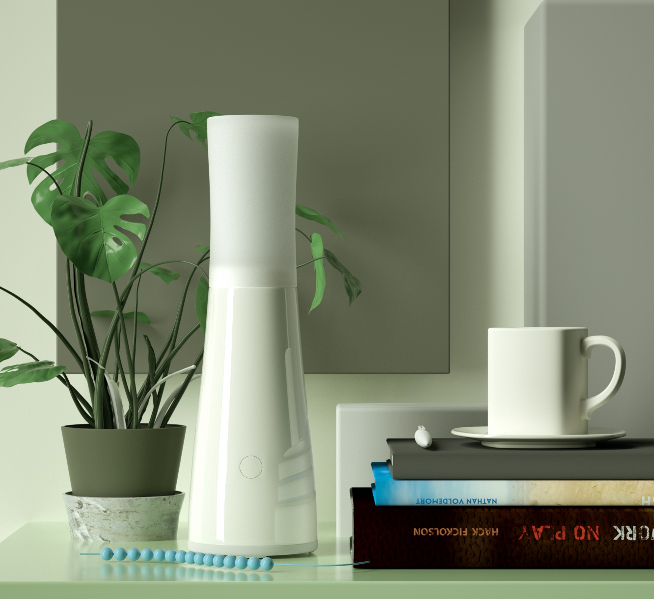 Simplicity，curve，lighting，Desk lamp，graceful，