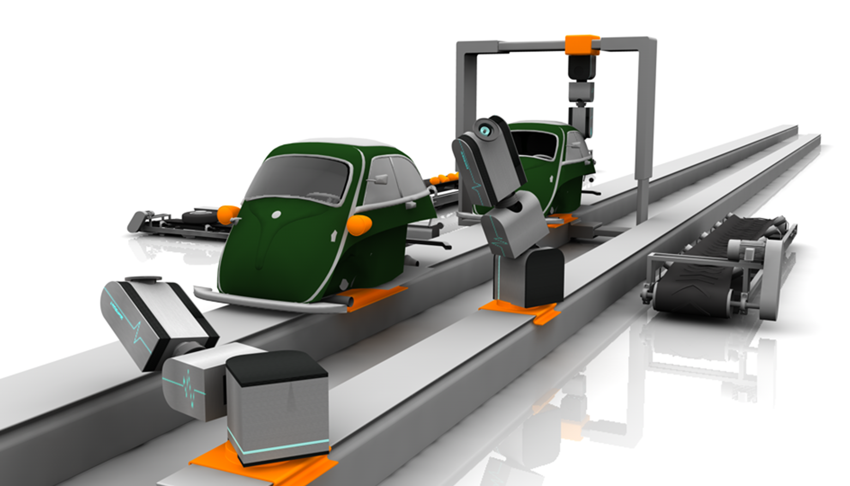 Mechanical arm，animation，machine design，