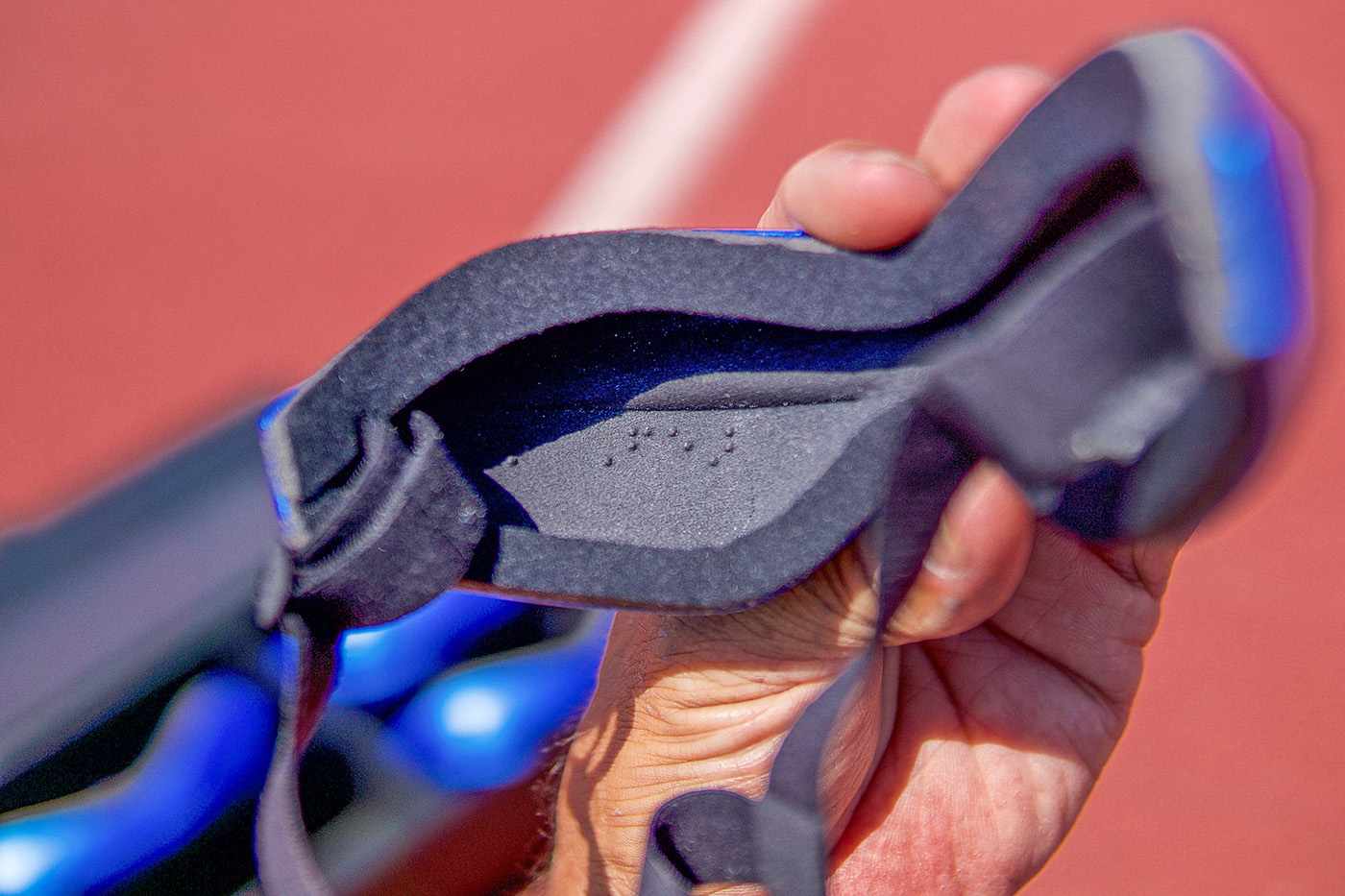 Lex Gillette，Visual impairment，T11 long jump，nike，patch，