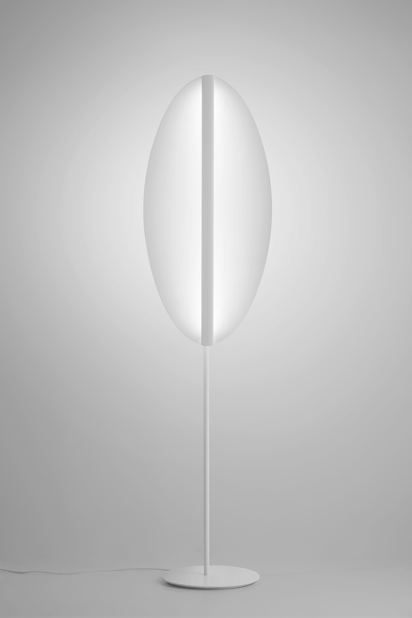 Lamp design，Creative design，Atmosphere lamp，milky white，Shield，