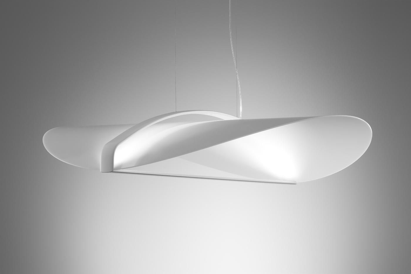 Lamp design，Creative design，Atmosphere lamp，milky white，Shield，