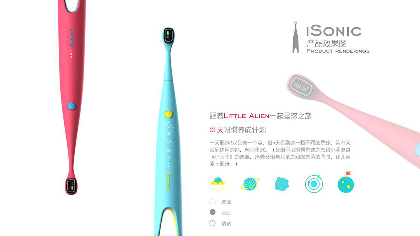 Sionic，Electric toothbrush，children，