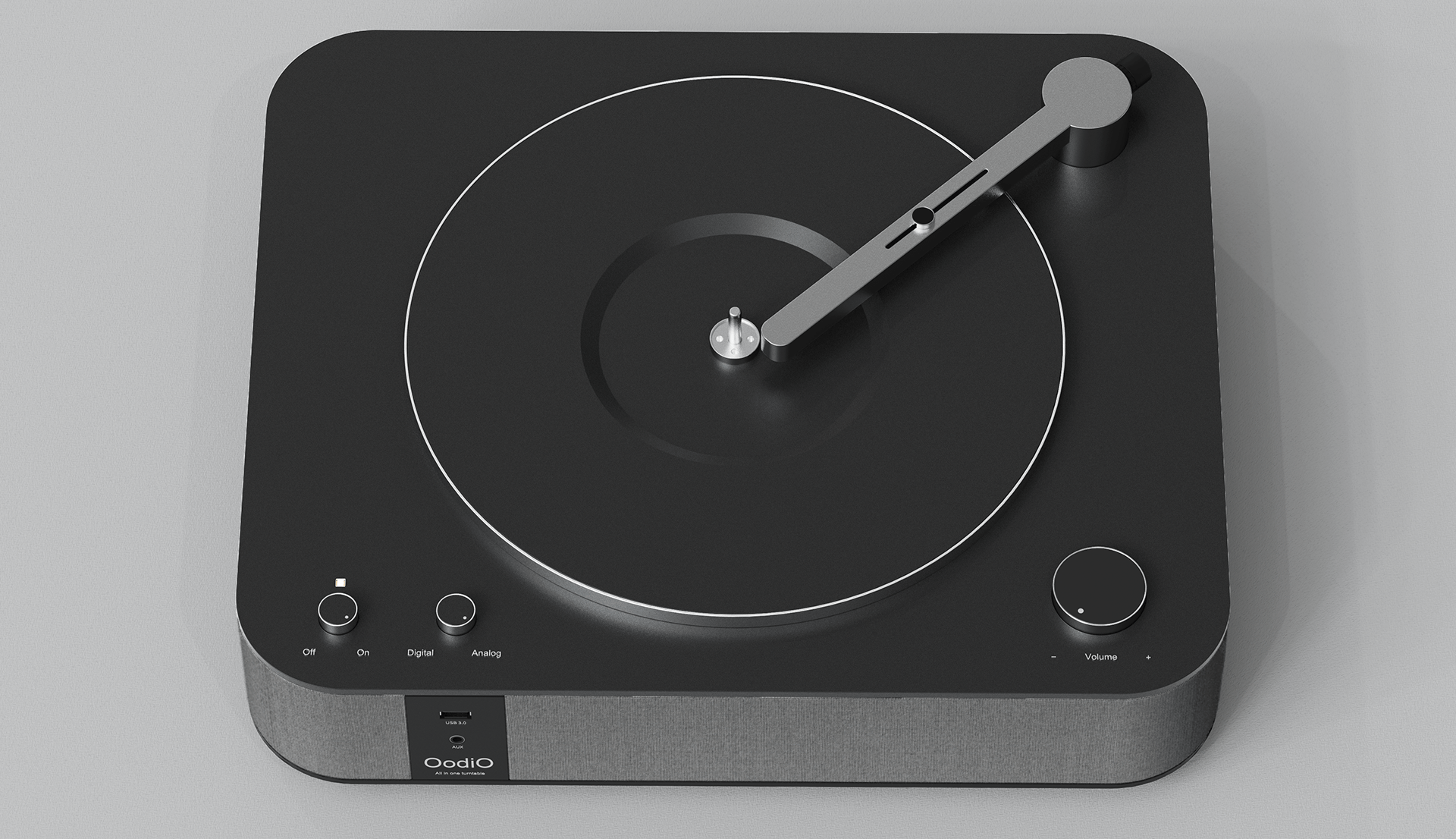 Yeonu Hwang，Neutron，Winner of 2020 red dot concept award，black，Multi in one turntable，Oodio，