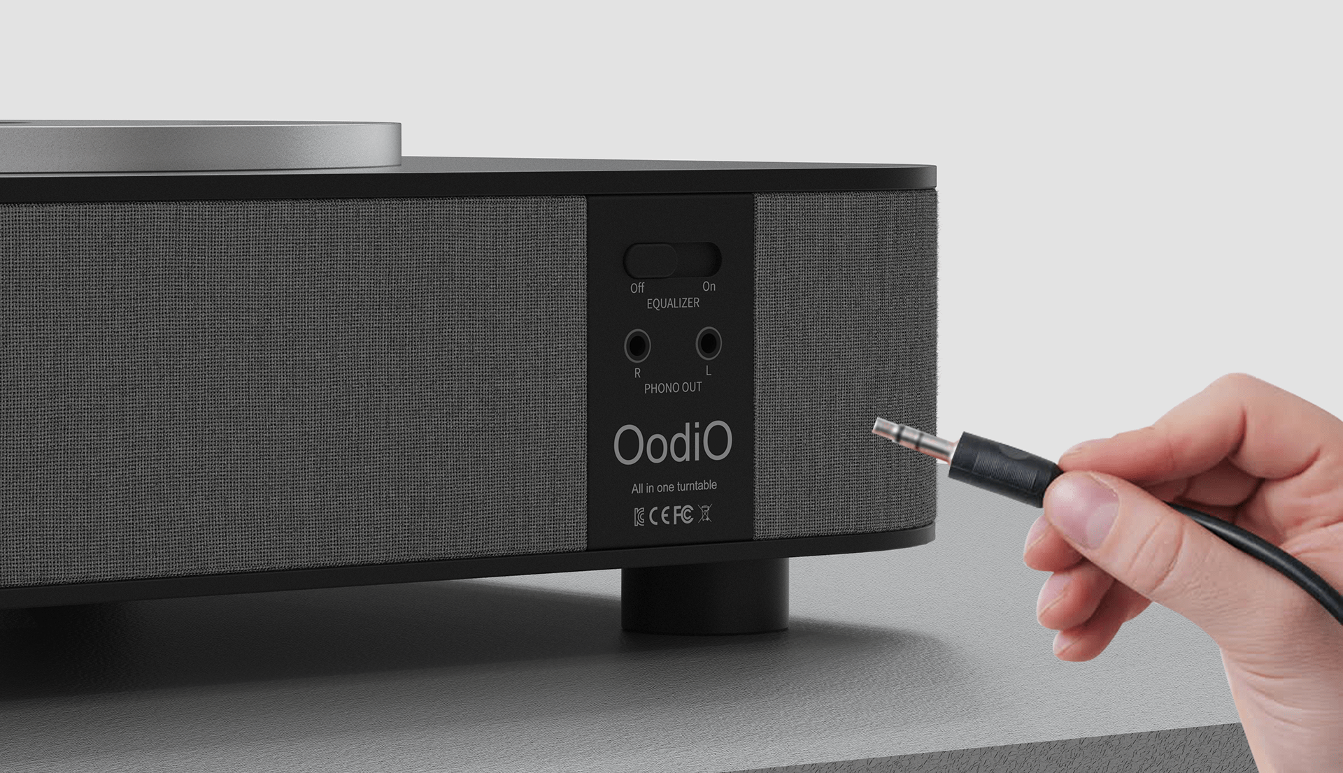 Yeonu Hwang，Neutron，Winner of 2020 red dot concept award，black，Multi in one turntable，Oodio，