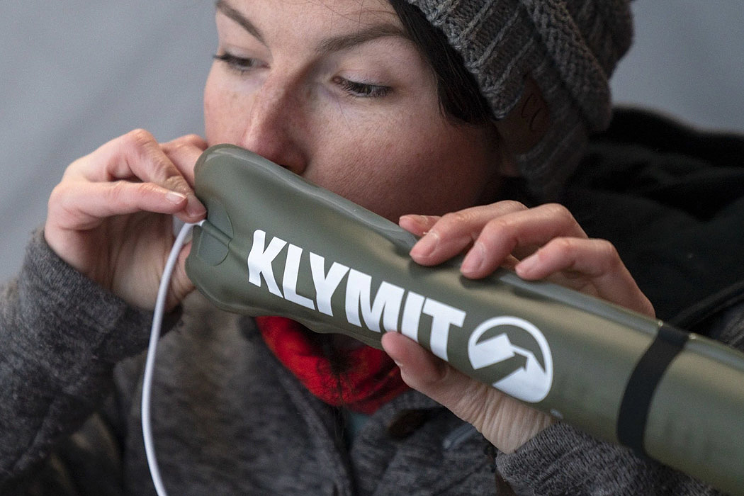 Klymit，灯具，便携，多功能，白色，