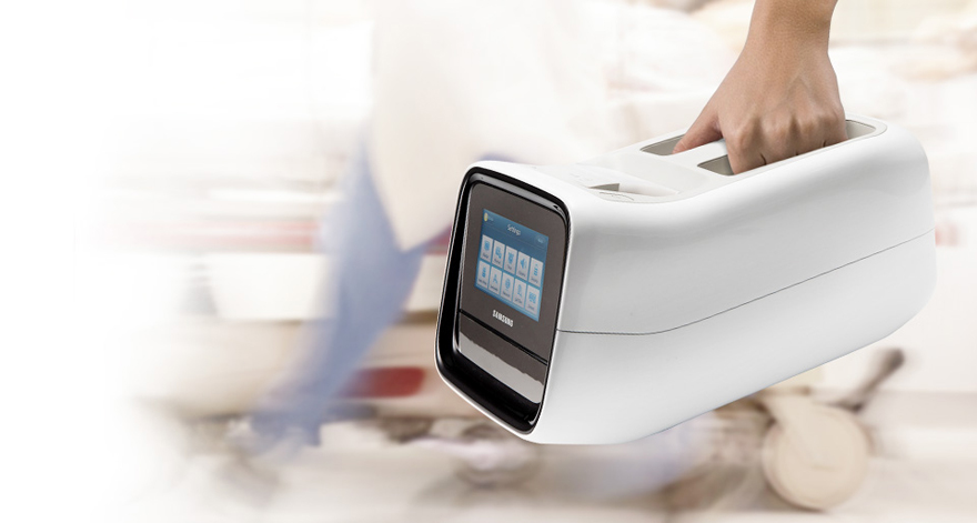 Medical equipment，Blood analyzer，brand，Samsung，If Award，Portable，