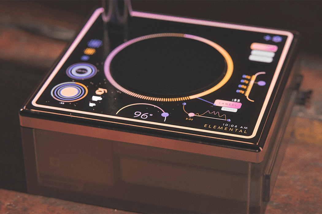 Coffee machine element，Torres，visual，TNG LCARS，Science fiction theme，