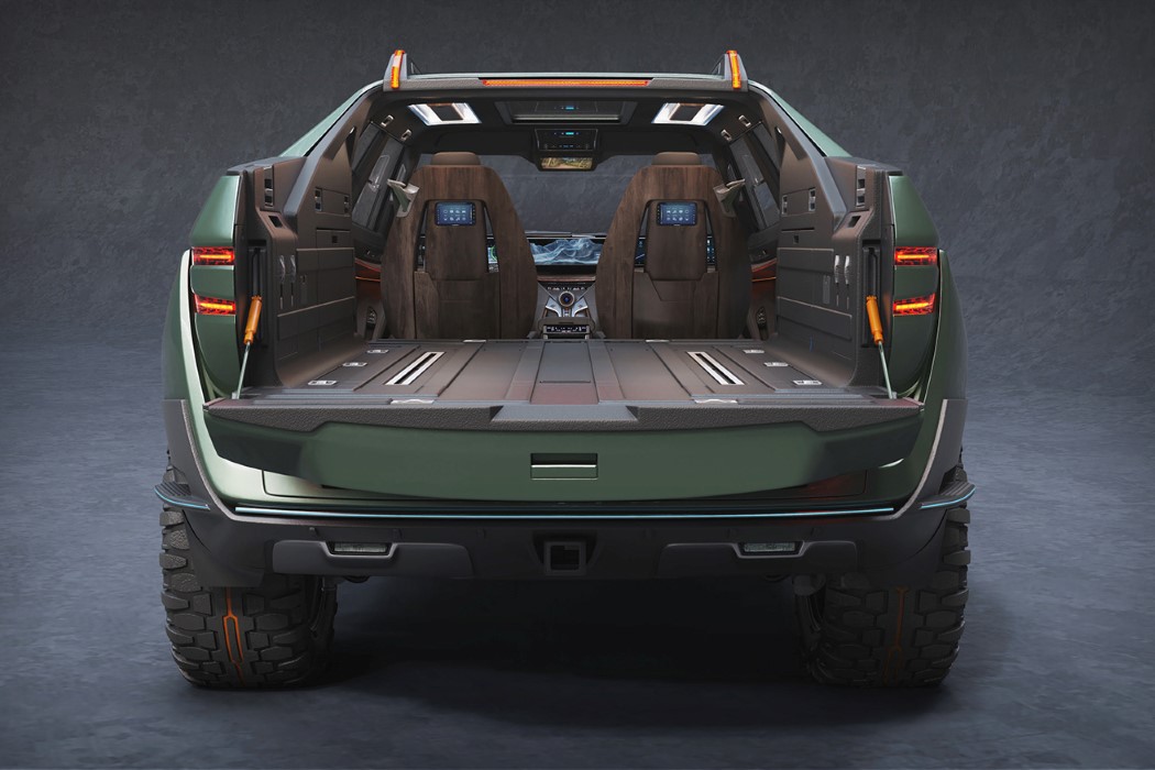 honda，Ridgeline EV，Pickup truck，Medical box，tool，