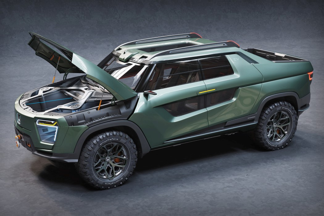 honda，Ridgeline EV，Pickup truck，Medical box，tool，